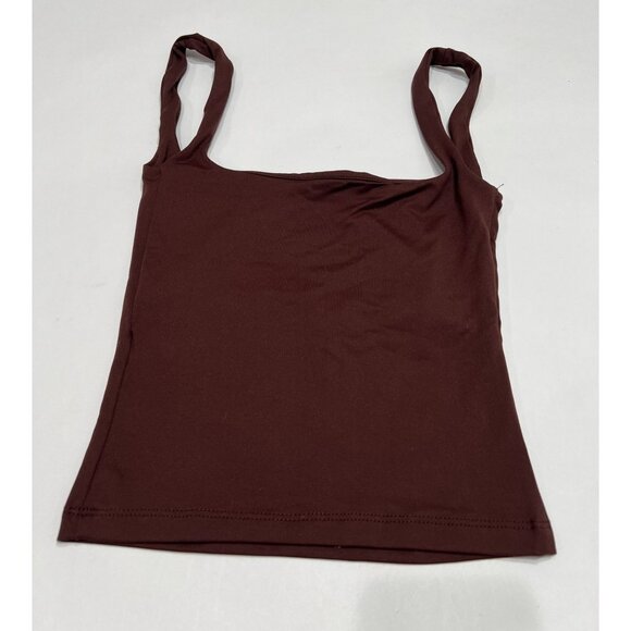 Bershka Tank Top in Brown - Picture 3 of 4